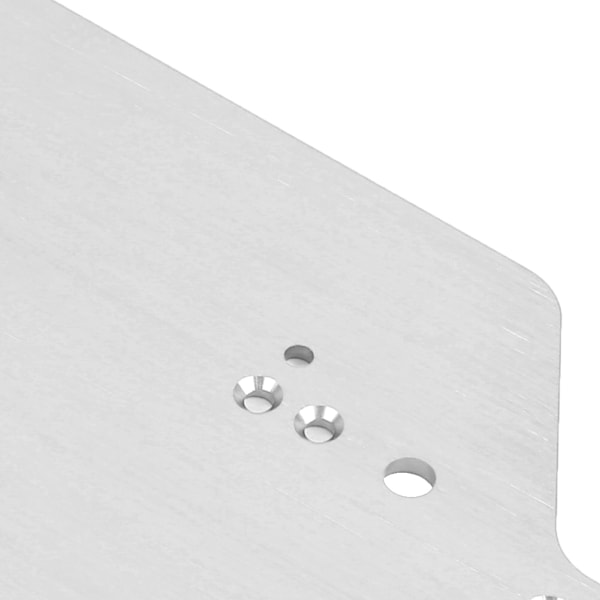 Aluminiumlegering chassi uppgradering delar tillbehör passar för HSP 03001 RC bilmodellSilver