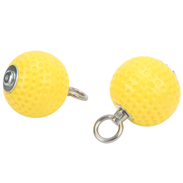 1 par/set klätterdrag upp kraftfulla bollgrepp halkfria drag upp bollgrepp för fitness72mm