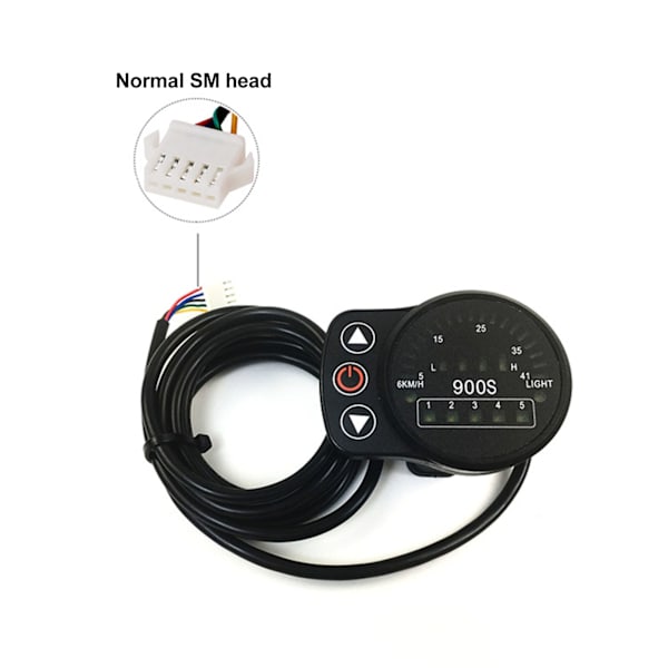 36V 48V 250W Elektrisk Cykel Konverteringskit Motor Controller Tumgas PAS Pedal Assist Sensor Display Meter