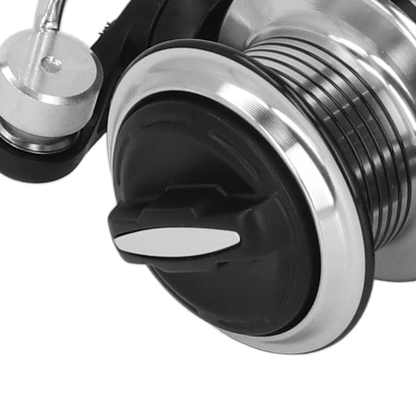 Spinnfiskerulle i aluminiumlegering med hopfällbar svingarm i metall för höger och vänster hand utomhus GC3000