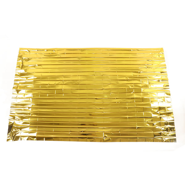 Kompakt Värmeisolering, Militärklassad Återanvändbar Vattentät Vindtät Nöd-Mylarfilt För Utomhusöverlevnad, 140X210Cm, One Size Fits All