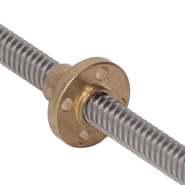 T8 Spindlar Kit 350mm Horisontella Optiska Axlar 8mm Dubbel Railskaft Stödlager