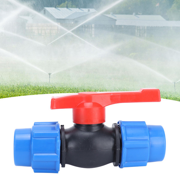 Ventil Polyeten Kulventil Kompressionskoppling Vattenrör Kompressionskoppling Kompressionsreduceringshylsa 20mm Inner Adapter