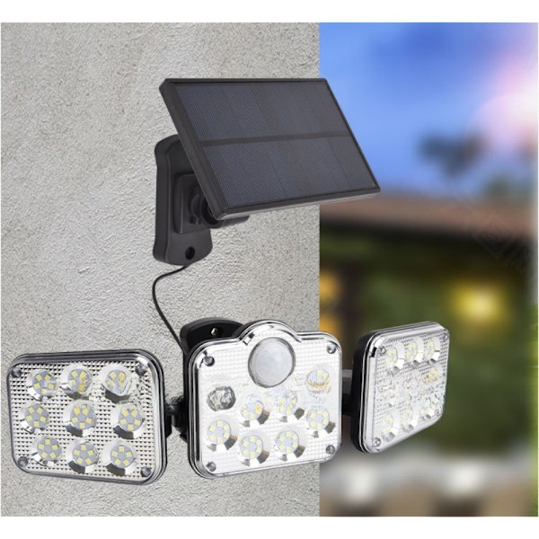 Garage Lampa Solcellslampor Utomhus LED Utomhuslampor Människokropps Induktionslampa Solcellsdrivna Strålkastare Solcellsdrivna Rörelsesensorlampor Vägglampa Gatubelysning