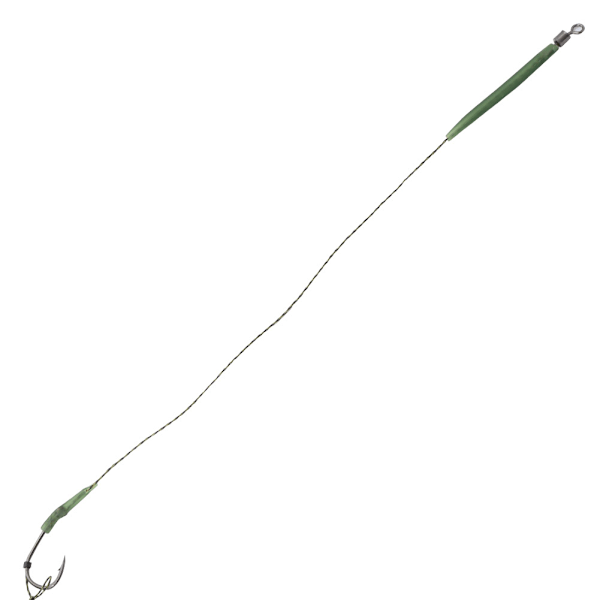 20 st Barbade krokar Bärbar 20cm/7.9in Rostfritt stål Fiskekrok Karpfiske Tackle4＃