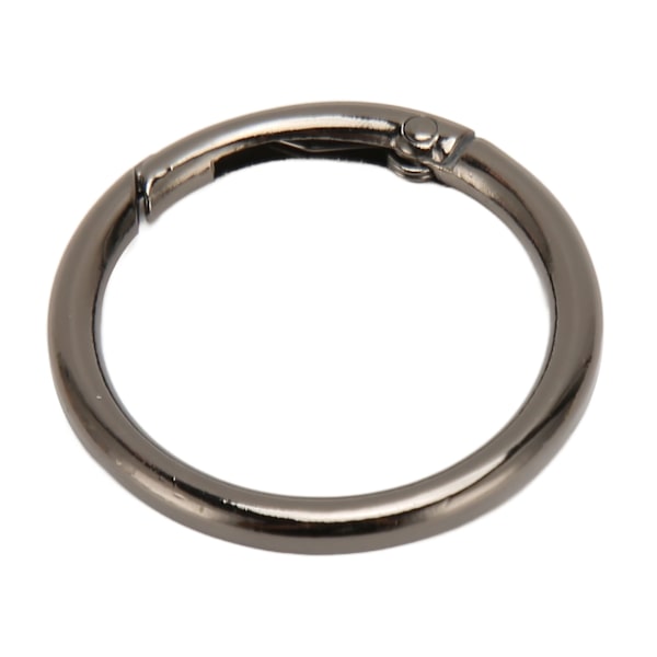 20 st fjäder O-ringar 1,54 tum diameter 0,16 tum tjock stark koppar kompakt fjäderspännen för nyckelring halsband smycken DIY silverfärg