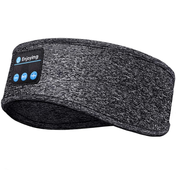 Pannband Mjuk elastisk Bekväma Bluetooth huvudbandshörlurar