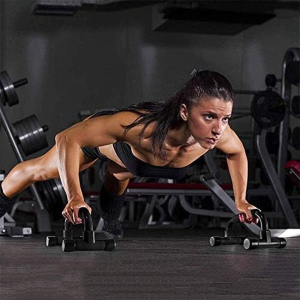 Enkel Träningsutrustning, Push Up Ställ Tränings Power Trainer Bröstexpander Parallettes Barer Låga Paralleller Sport Fitness Ställ Kropp För