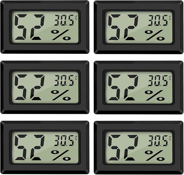 Mini Digital LCD Termometer Hygrometer Temperatur Fugtighed -50~