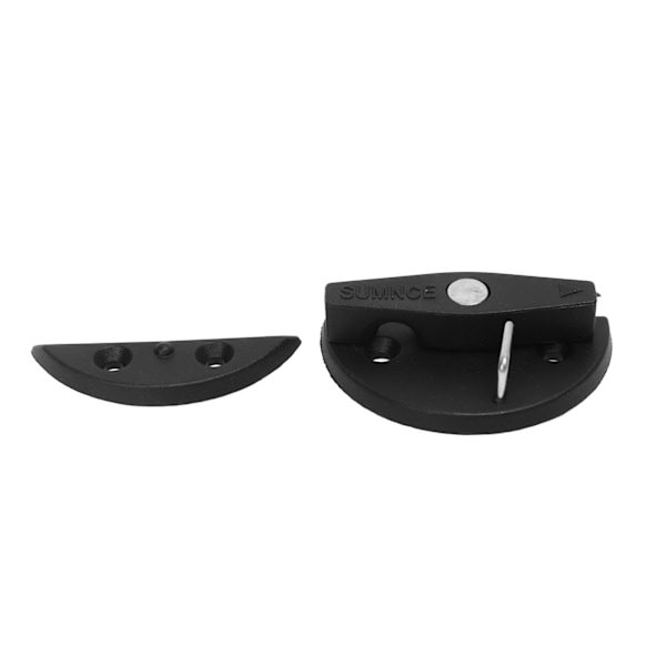 4 uppsättningar båtskåpsvridlås förstärkt nylon 59 mm rund vridknappslås för yacht RV-dörrskåpslucka