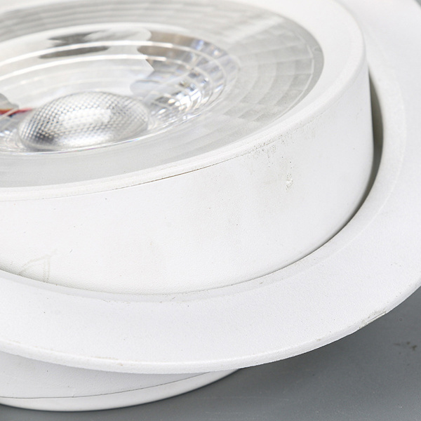 Infälld LED-spot för tak 5W Neutralvit 425lm inbyggd transformator - vitt ljus (1 st)