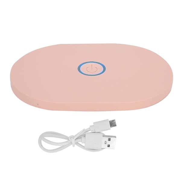 Bluetooth-högtalare med CD-spelare, miljövänlig lyssning & anti-hoppskydd, modern design för mångsidig användning (Rosa)