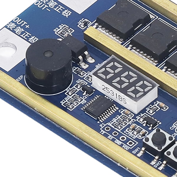 Z99 Punktsvetskretskort 3-siffrig digital display Mini DIY Punktsvets Batterilagringsset 12V DC