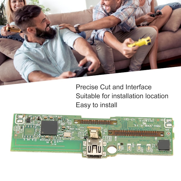 Laddningsport Docka för PS3 Spelkontroll, Flexkabel med Premium PCB-Material, Säkerställer Hållbarhet och Reparationslösningar för Skadade Moderkort