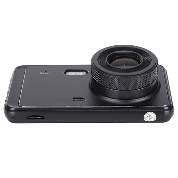 Högupplöst Dash Cam, Dubbel Bilkamera med WDR och Stor Skärm för Ultra HD Dash Cam för Bilar, Vidvinkelobjektiv, WiFi & App Smart Kontroll, och
