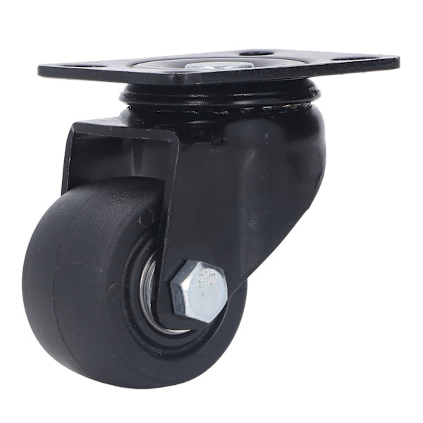 4 st Swivelhjul 2 tum Nylonhjul Dubbla Lager 300 kg Kapacitet Set Kit för Vagn Trolley