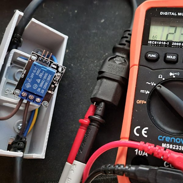 Relämodul för Arduino och Raspberry Pi 5V DC Trigger