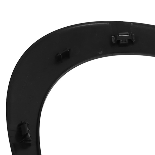 Vänster Höger Strålkastare Trim Ring Strålkastare Båge 51137351371 för Clubman F54 2014‑2019 Blank Svart