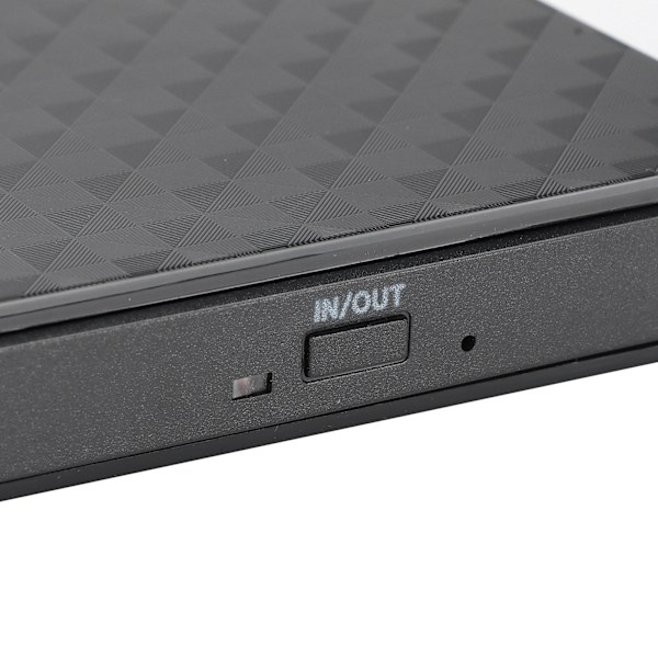 Bärbar DVD-brännare för ultrasnabb läsning och skrivning, Slim optisk enhet med höghastighetsöverföring för Windows, Mac, Linux (SATA SSD-kompatibilitet)