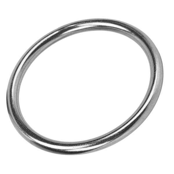 7 st metall O-ring vattentät rostfri 304 rostfritt stål stark lastbärande sömlös svetsad rund O-ring 8x80mm