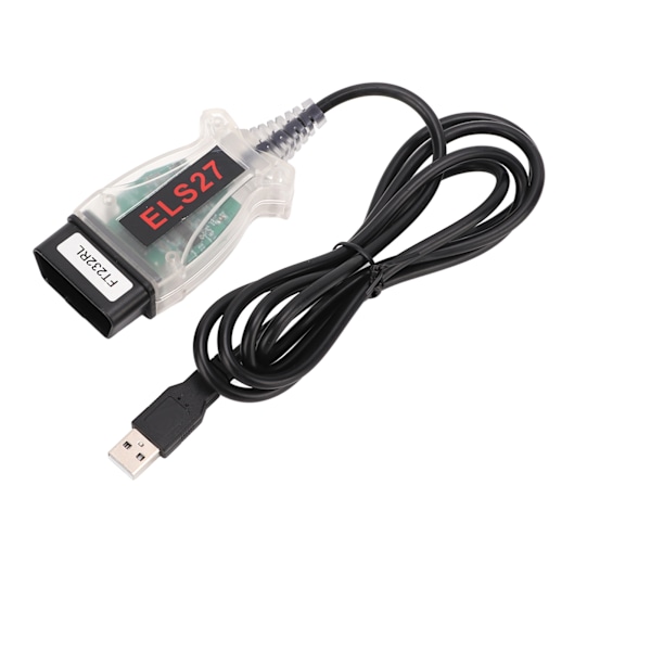 OBD2-skanner USB-gränssnitt Bildiagnostikkabel Flerspråkig PCB-kort PIC24HJ128GP+FTDI Mircochip Ersättning för Ford