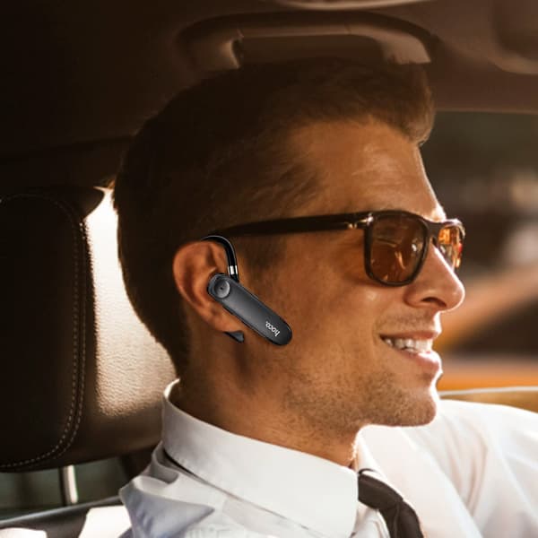 Trådlöst Bluetooth-headset för tydlig kommunikation, CVC8.0 brusreducering & handsfree-samtal, stabil Bluetooth-anslutning för iPhone