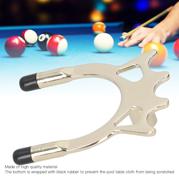 Biljardkö Billiard Cue High Short Bridge Head Pool Sticks Screwon Cross Rest Holder Head Spider(High Bridge Head )