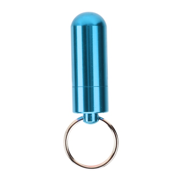 Snooker Pool Cue Tip Shaper Biljard Pool Cue Stick Tip Tool Pick med Nyckelring Blå