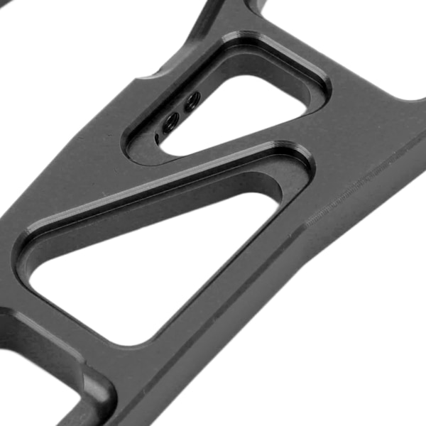 1 par aluminiumlegering främre nedre upphängningsarmar svingarmar för ARRMA Typhon 1/10 RC bil uppgraderingsdelar svart