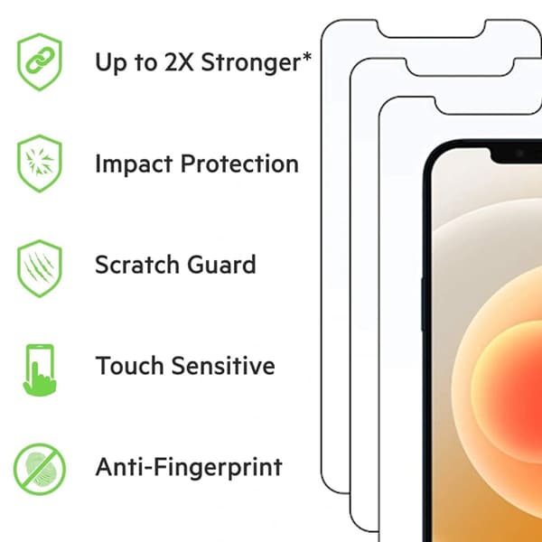 iPhone 11 Pro Max Skärmskydd – 3-pack härdat glas för maximalt skydd
