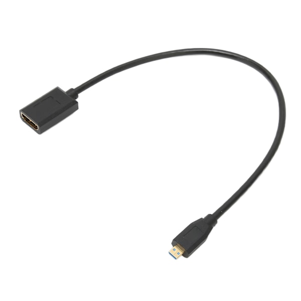 Revolutionerande Multimedia Bridge, Micro HDMI till HDMI Adapter, Dubbelriktad Överföring, Stöder 8K 60Hz, USB C till Mini USB Kabel för Sömlös Anslutning
