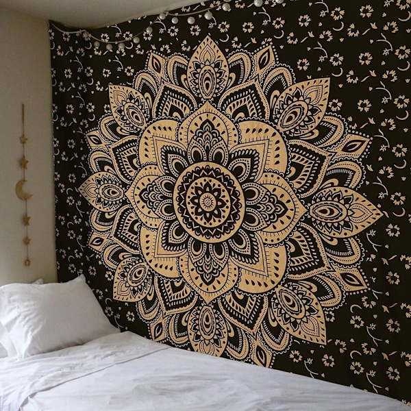 Mandala Blommönster Tryckt Gobeläng - MDL8-200*150cm