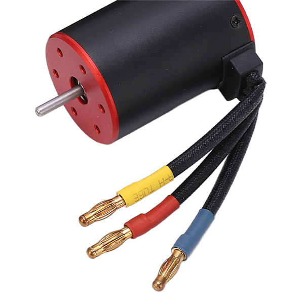 RC Borstlös Vattentät Combo 80A ESC 3650 2300KV Motor Kit med Programmeringskort 4mm Bananplugg för 1/8 1/10 RC Bil