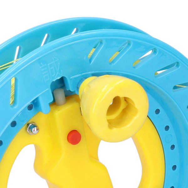ABS Utomhus Drake Line String Winder Grip Hjul Flygande Verktyg 20cm Hjul med 200M Line(Roue Bleu Jaune 20cm Fil 200m )