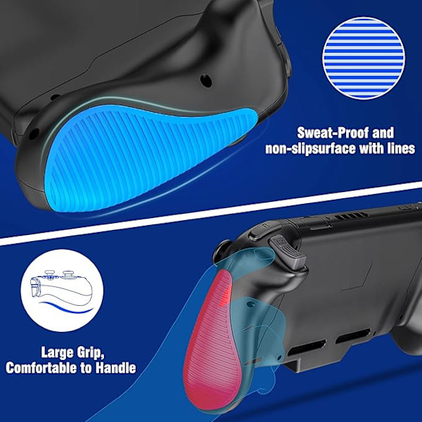 Dual Vibration Switch Controller til Nintendo Switch, Switch Controller med One-Click Turbo og Bekymringsfri Eftersalgsservice, Genopladelig Plug-in