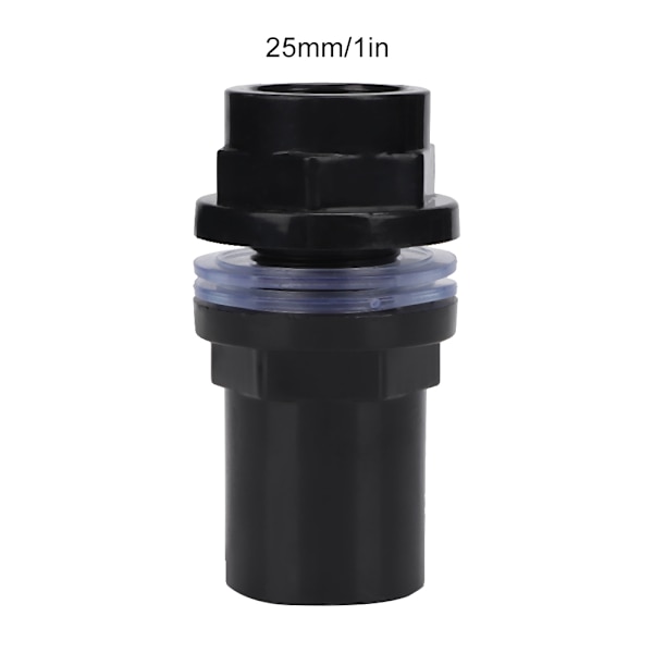 5 st/set PVC akvarium vattenrör skarv rak rörkontakt fisk tank tillbehör (25 mm)