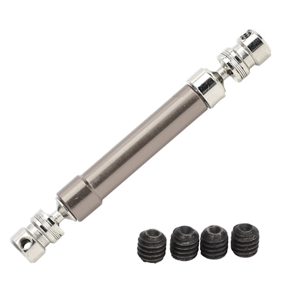 100mm Aluminium Alloy Justerbar Hex Drivaxel Tillbehör för 1/10 Crawler RC Bilgrå
