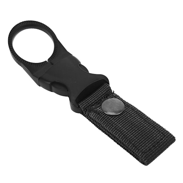 Portabel Vattenflaskringhållare för Utomhusaktiviteter, Användning i Flera Scener, Lättviktigt Bältesklämma för Camping Vandring Resor (4-pack)