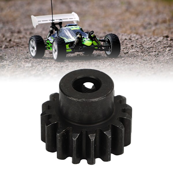 RC-bilmotorväxel M1.5 8 mm innerhål i stål RC-kugghjul med M5-setskruv för 1/5 modellfordon 20T