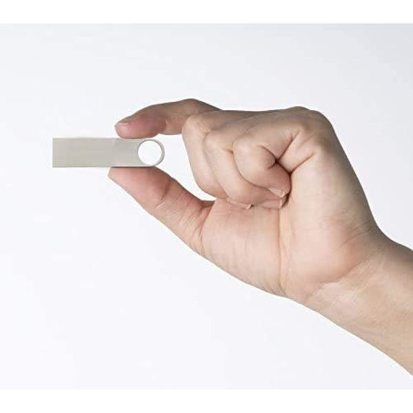 USB-minne 8GB USB-minne Hög hastighet Minneskort 2.0 USB-minne Penna Data Lagring(8GB Silver)