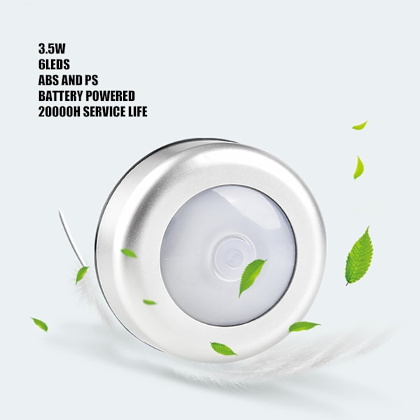 3,5W kran nattlampa steglös dimning 6LEDs batteridriven touch nattlampa söt nattlampa för sovrum vardagsrum varmt ljus