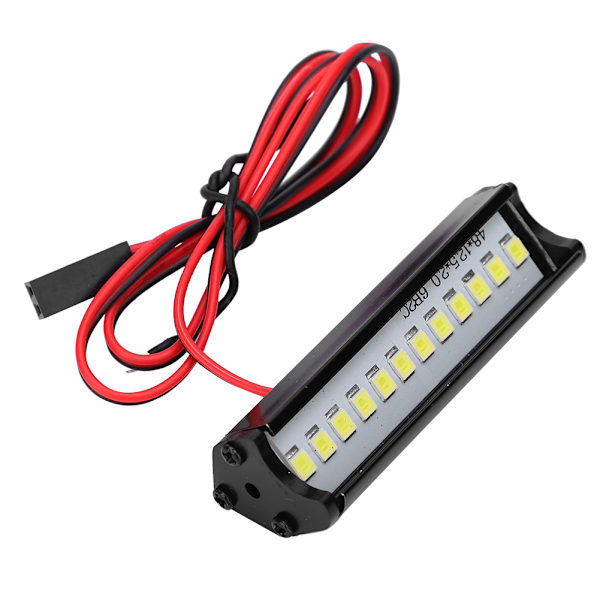 RC-biltakslampa LED-ljusramp med 3-kanals kontrollbrytare för 1/10 RC-crawler