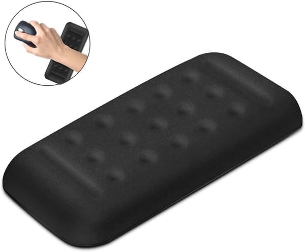 Håndledsstøtte i memoryskum skridsikker ergonomisk musehåndledsstøtte med M