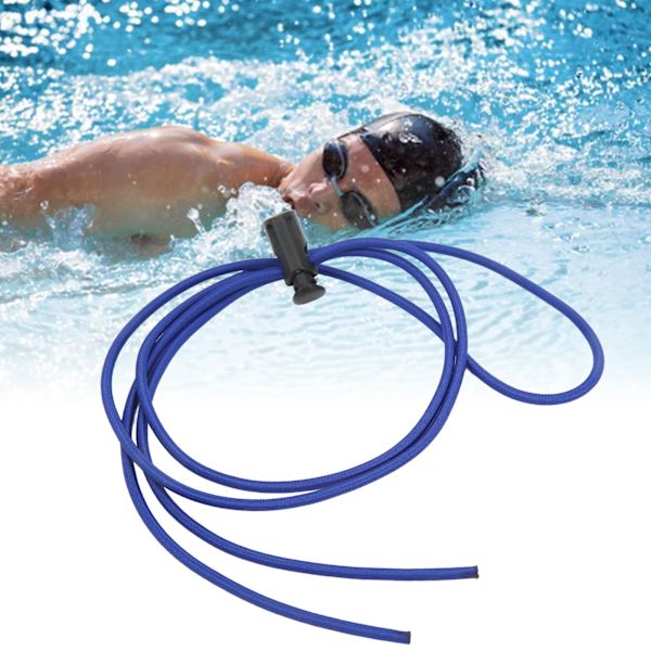 2PCS Elastisk Gummiband Simglasögon Rem Ersättningssats Dykning Snorkling Rem Sladd Justerbar RepBlå