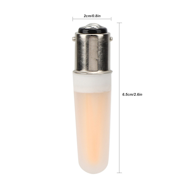 10 st 3W AC 230V Små LED-lampor B15 Sockel Lampor för Hem Hotell Belysning