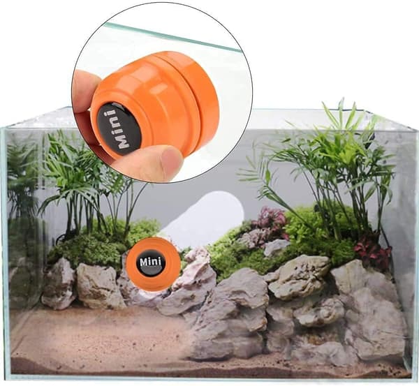 2-pakning akvarium supermagnetisk algeskraper - magnetisk børste egnet