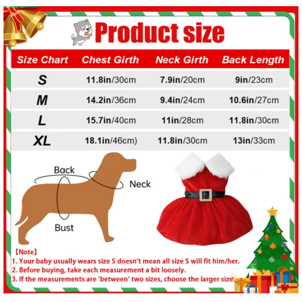 Pet Julkläder Pet Santa Claus Classic Dog Christmas