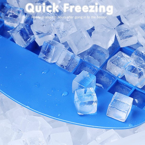 Mini isbrickor krossad iskub Lätt att släppa för kylning
