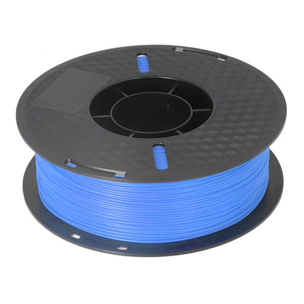 PLA 1.75mm Filament Hög Noggrannhet Rökfri 3D-skrivarfilament Utskrift Förbrukningsvaror 1kg Blå