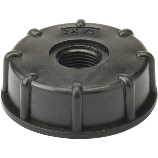 IBC-lock s60x6 adapter för 1000 liters tank, 1/2 tum